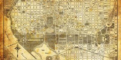 Vintage DC mapę