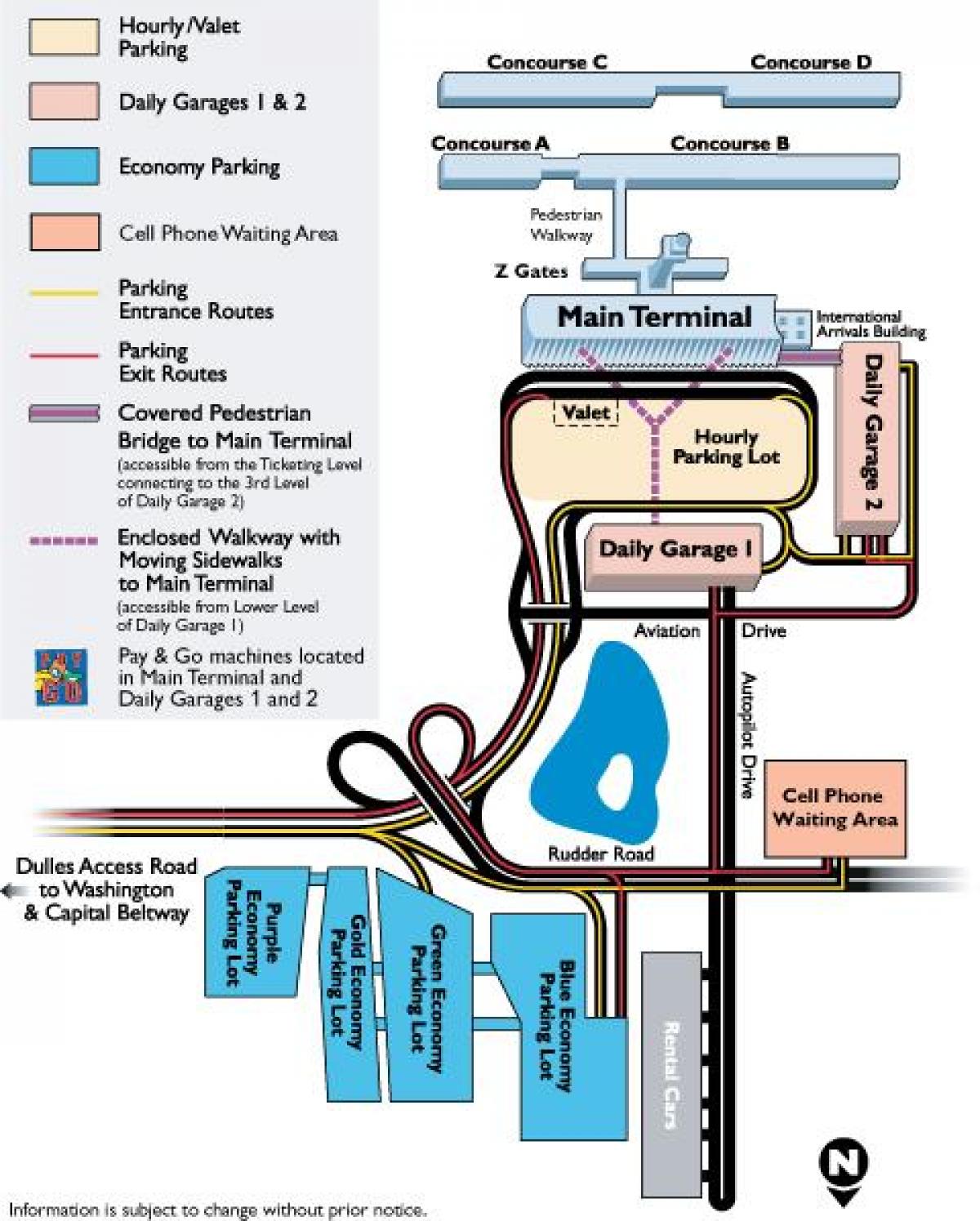 mapa IIB parking