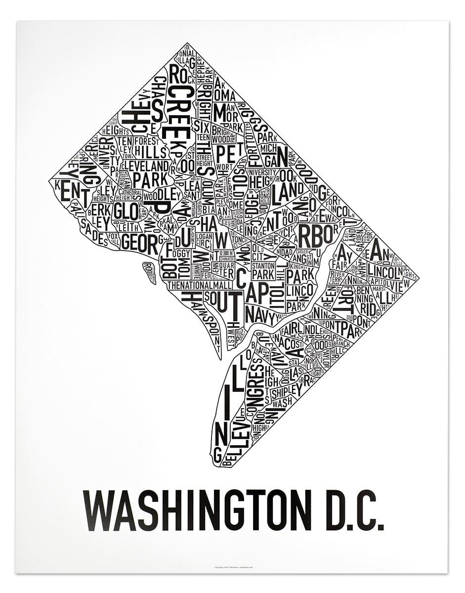 rejon DK mapa plakat