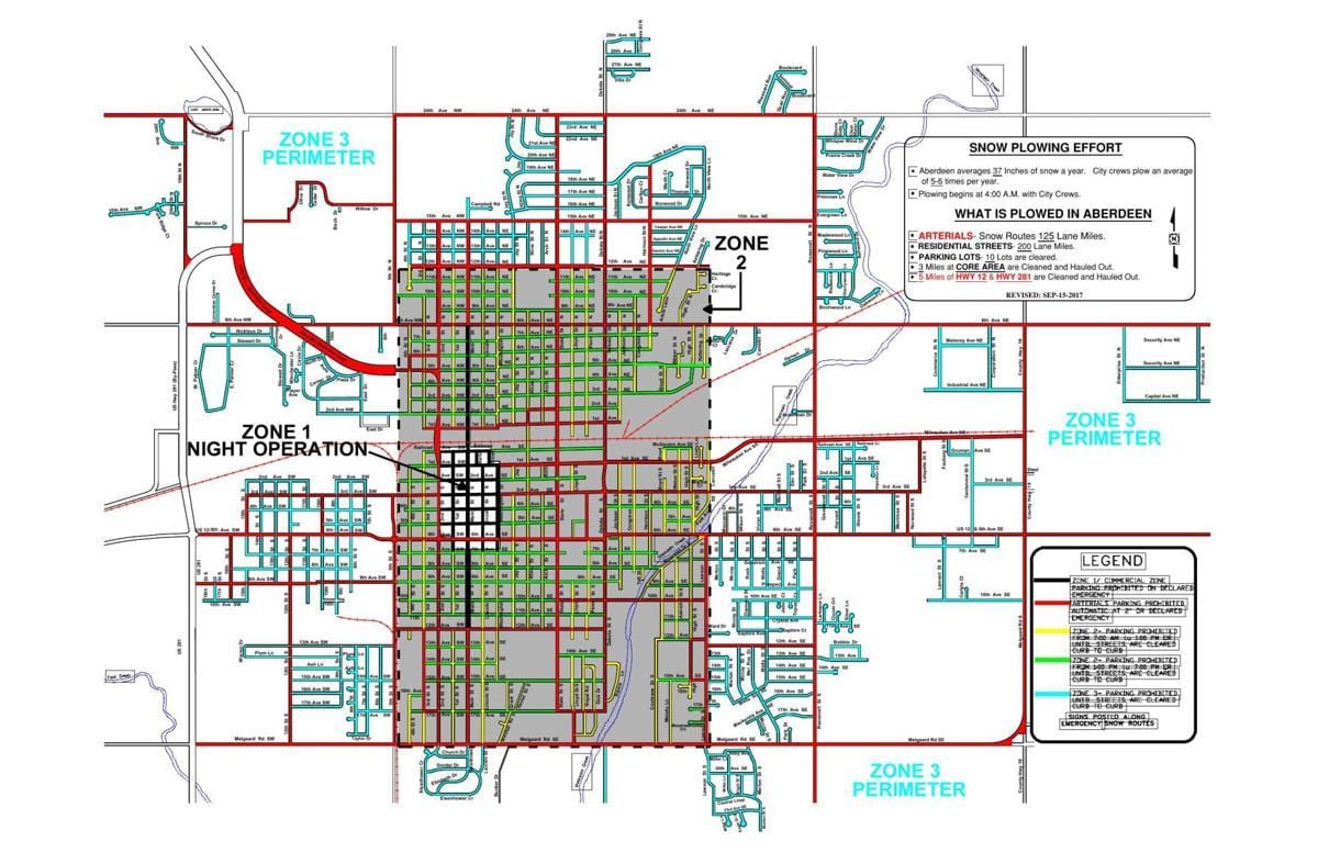 mapa strefy 3 parkingowych dc