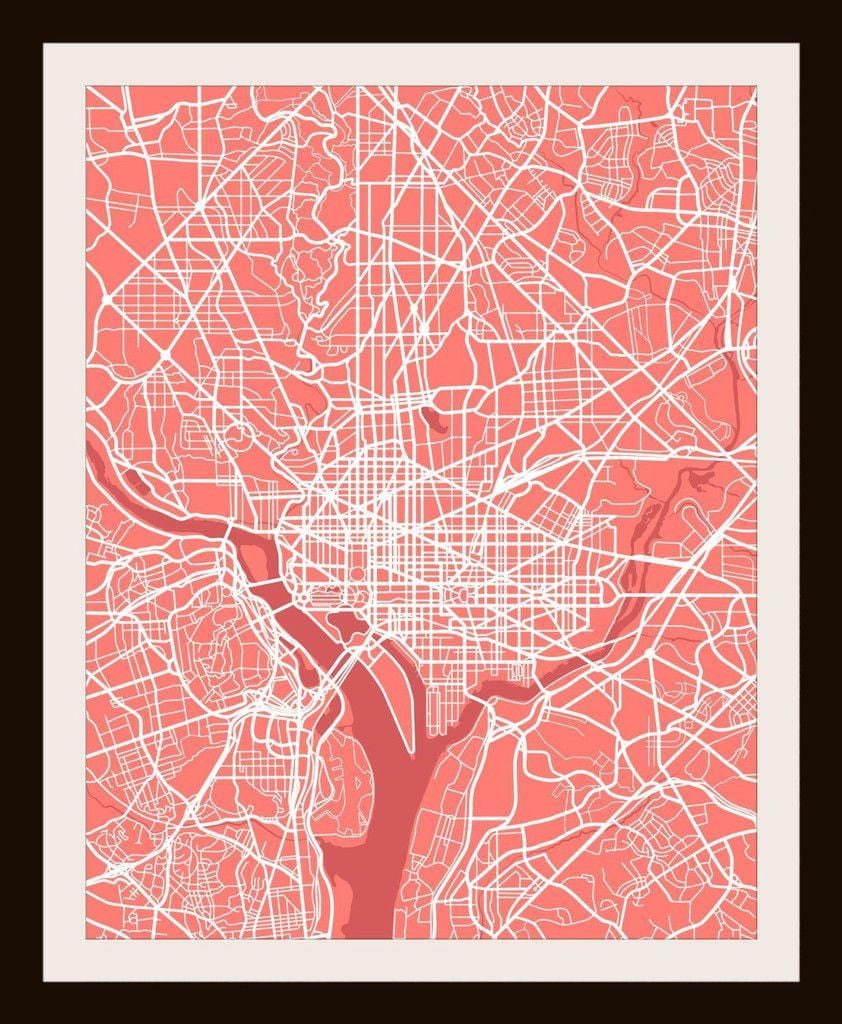 ściany DC mapę