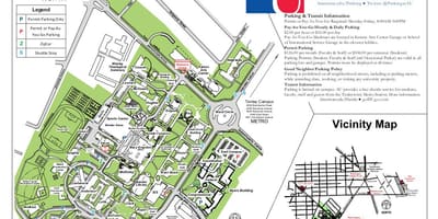 Mapa AU kampus