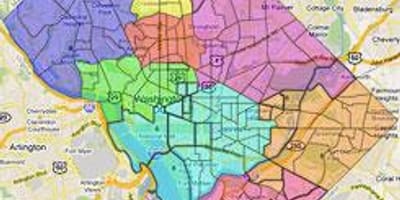 Mapa strefy 1 parking dc